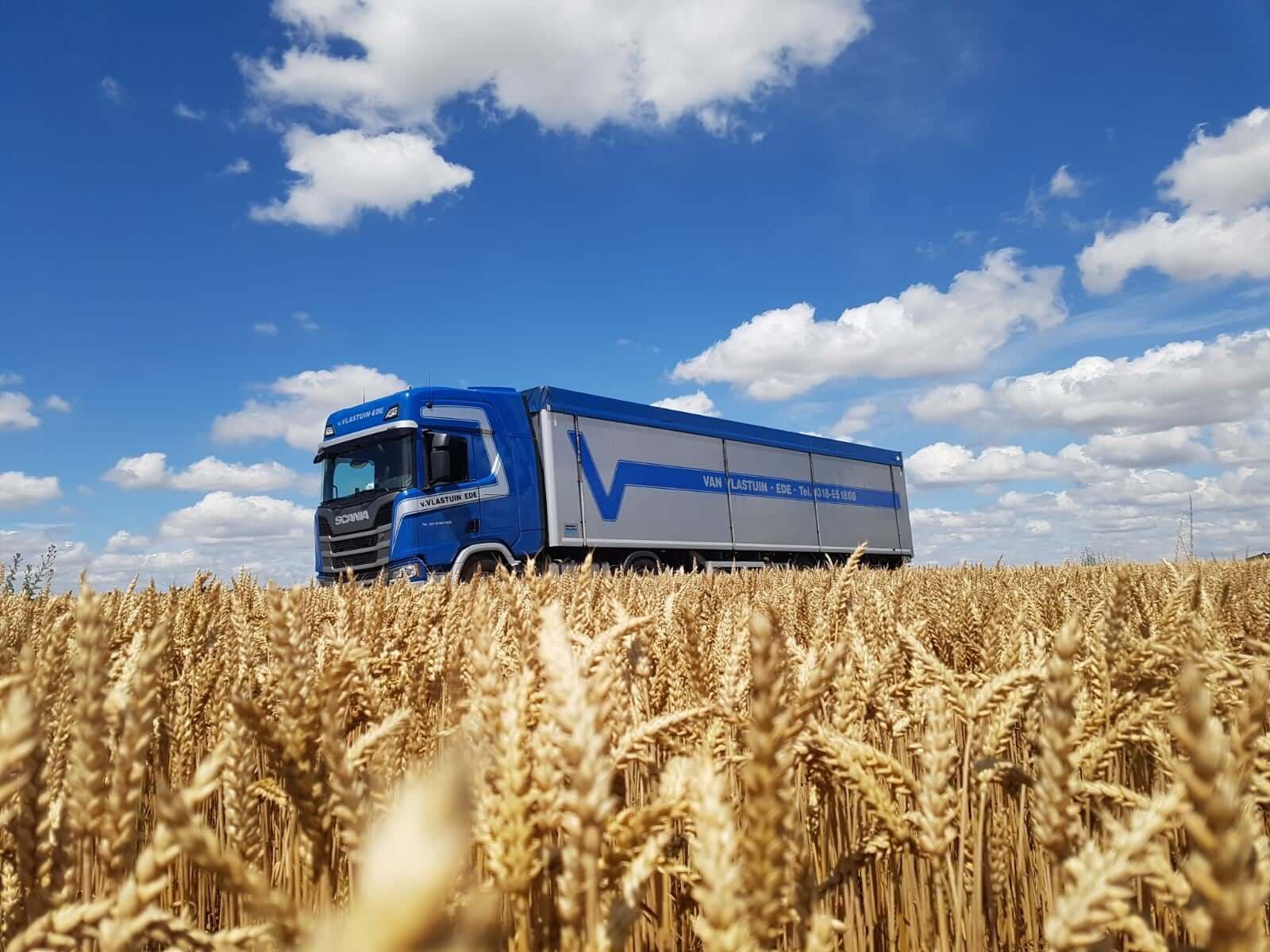 Internationaal Chauffeur kipper Of Walking Floor Van Vlastuin Agro